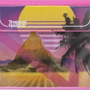 NWT Mead Original Trapper Keeper Binder - 80s 90s Vintage Retro Sunset